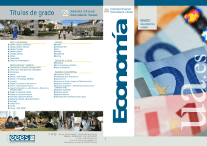 Economía - Universidad de Alicante