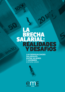 La brecha salarial en España