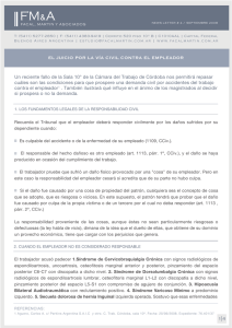 el juicio por la vía civil contra el empleador 1|4