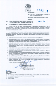 ORD. SM/AGD/N° l ANT.: Oﬁcio 0rd. N° 2915 de Intendencia de