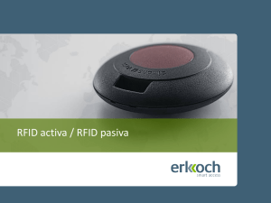 RFID activa / RFID pasiva