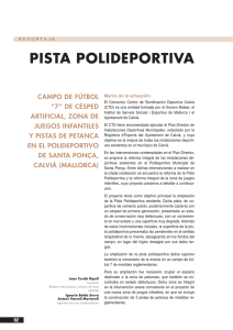 Reportaje Pista Polideportiva