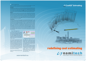 `2 CostOS`“ Estimating