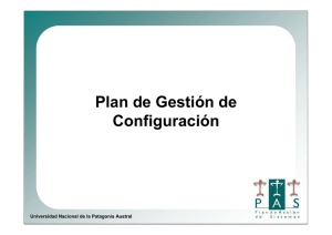 Plan de Gestión de Configuración