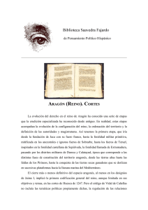 "Aragón (Reino). Cortes". - Biblioteca SAAVEDRA FAJARDO de