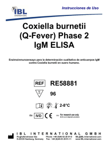 Coxiella burnetii (Q-Fever) Phase 2 IgM ELISA