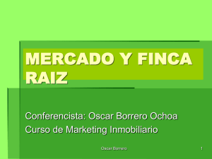 mercado y finca raiz