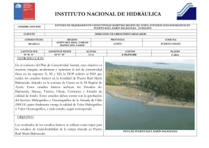 Ficha del Proyecto - Instituto Nacional de Hidráulica