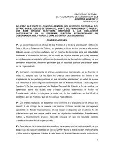 proceso electoral - Instituto Electoral del Estado de Colima
