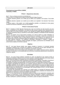 LEY 24.331 Promulgada por decreto 906 del 10/06/94 Publicada el