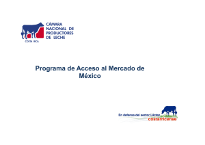 Programa de acceso a mercado a México