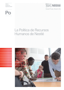 La Política de Recursos Humanos de Nestlé