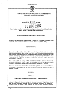 decreto 2556 del 30 de diciembre de 2015
