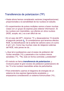 Transferencia de polarizacion (TP)