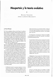 Maupertuis y la teoría evolutiva - Revista de la Universidad de México