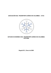 ASOCIACIÓN DEL TRANSPORTE AÉREO EN COLOMBIA – ATAC