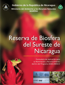 reserva biosfera - AECID Nicaragua