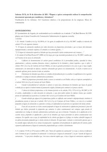 Informe 15/11, de 15 de diciembre de 2011. “Órgano a quien