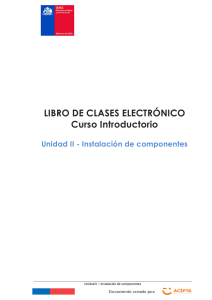 LIBRO DE CLASES ELECTRÓNICO Curso Introductorio