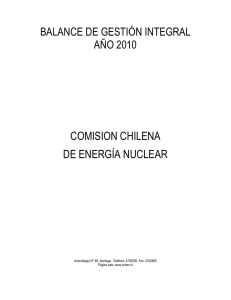 comision chilena de energía nuclear