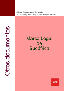 SUDÁFRICA Marco legal