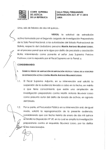 El fallo de la Sala Penal Permanente de la Corte