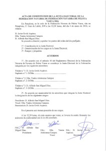 Doc 03 Junta Electoral - Federación Navarra de Pelota