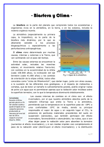LA BIOSFERA - Revista Ecosistemas
