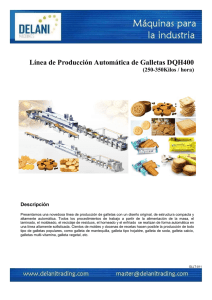 Línea de Producción Automática de Galletas DQH400 (250