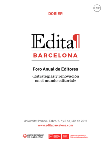 Foro Edita Barcelona - Federación de Gremios de Editores de España