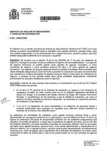 Los administradores y personal de dirección de agentes de seguros