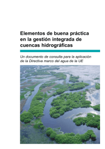 Elementos de buena práctica en la gestión integrada de cuencas