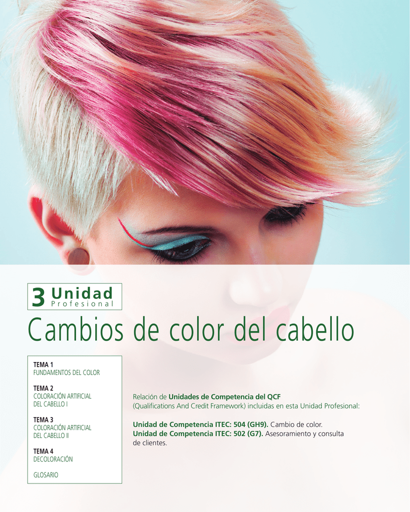 Cambios de color del cabello Cambios de color del cabello