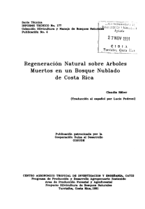 Page 1 Serie Técnica INFORME TECNICO No. 177 Colección