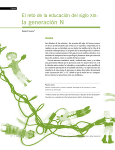 la generación N - Sistema de Universidad Virtual