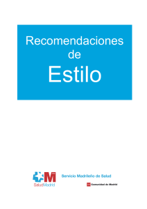 Recomendaciones de - Comunidad de Madrid