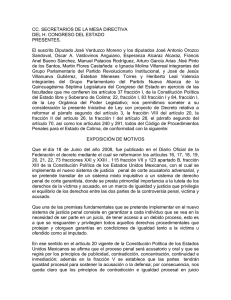CC. SECRETARIOS DE LA MESA DIRECTIVA DEL H. CONGRESO
