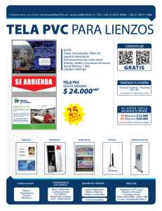 tela pvc - Adda Chile