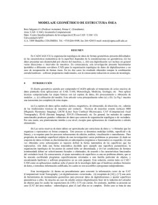 MODELAJE GEOMÉTRICO DE ESTRUCTURA ÓSEA