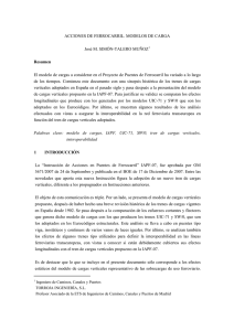 Modelos de Carga en Puentes Ferroviarios: An&aacute;lisis Comparativo
