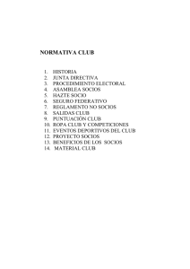 normativa club - Club Mindundis Team | Castellbisbal