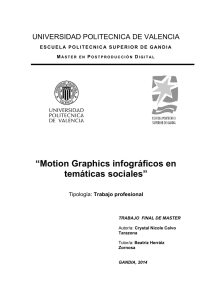 Motion Graphics infogr  ficos en tem  ticas sociales - RiuNet