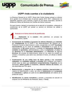UGPP rinde cuentas a la ciudadanía