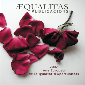 Primer número d`Aequalitas - Ajuntament de Vila-real