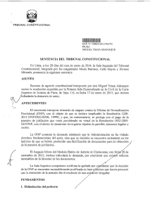 SENTENCIA DEL TRIBUNAL CONSTITUCIONAL En Lima, a los 28