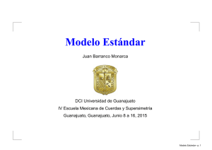Modelo Estándar - Universidad de Guanajuato