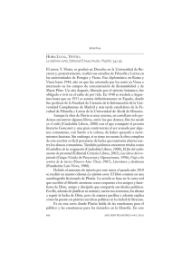 La séptima carta, Editorial El buey mudo, Madrid, 342 pp. El autor, V
