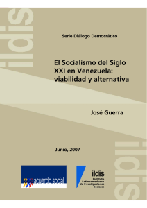 El socialismo del siglo XXI en Venezuela: viabilidad y alternativa