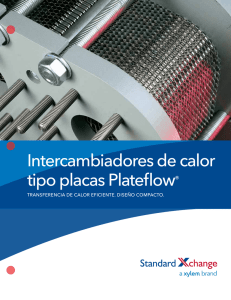 Intercambiadores de calor tipo placas Plateflow