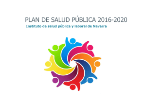 Plan Salud Pública - Gobierno